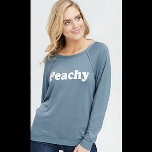 🍑Adorable "peachy" sweatshirt!